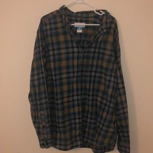 Columbia Mens Button Down XL